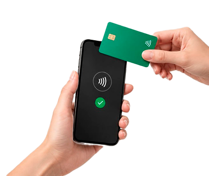 Прием оплаты с банковских карт (NFC)