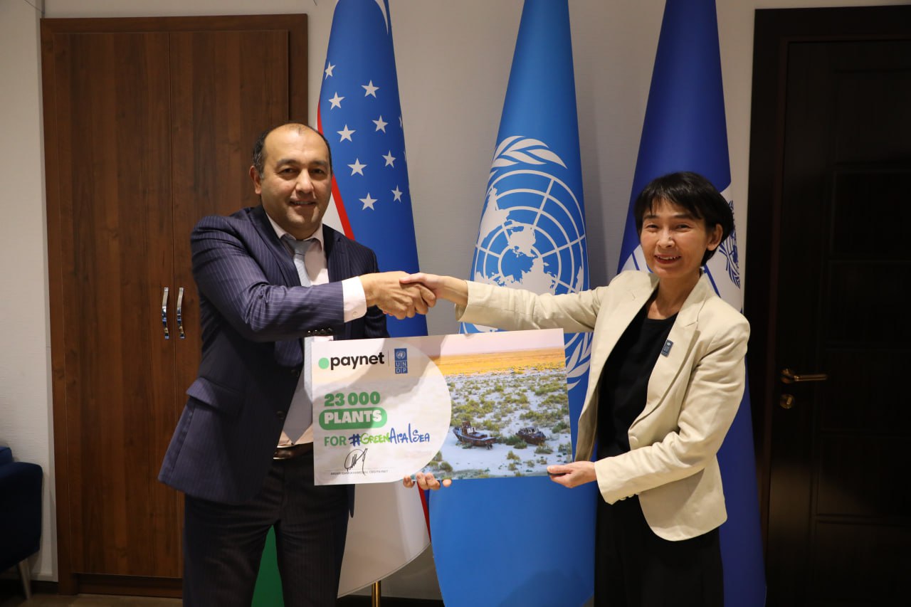 Paynet поддержал проект «Green Aral Sea»: вместе делаем природу чище!