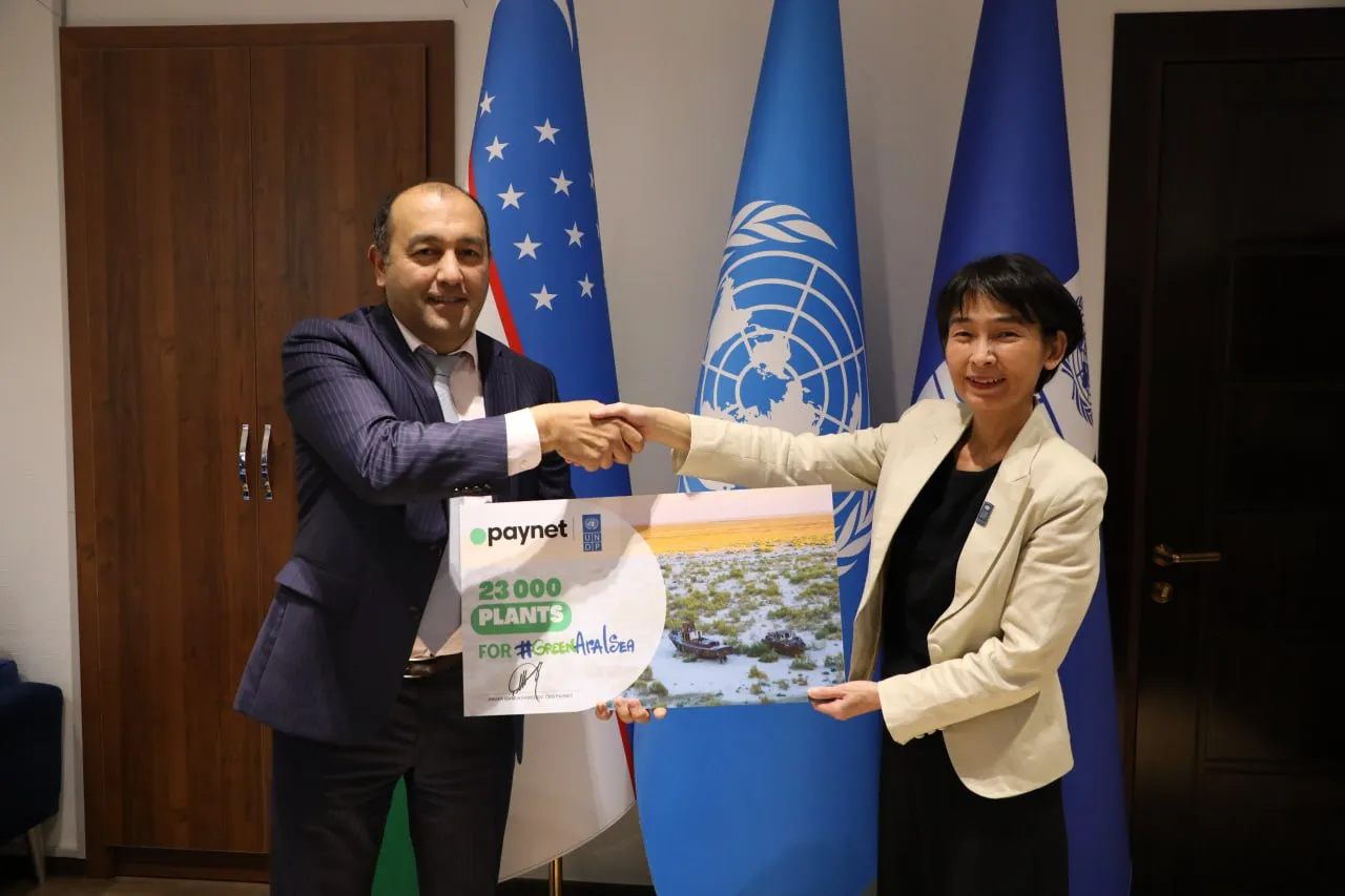 Paynet supported the "Green Aral Sea" project: together we make nature cleaner